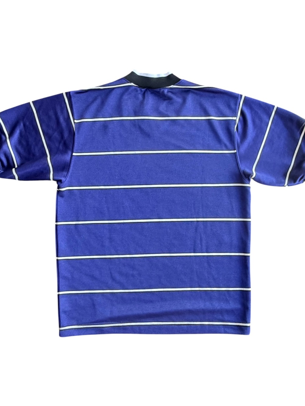 VTG ‘90s Nike Blue Striped Soccer Jersey V-Neck Size: S - Picture 2 of 11